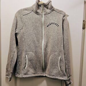 Nantucket Heathered Brown Women's Fleece Jacket